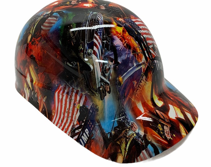 Custom Hydro Dipped Trump Bump Cap