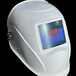 Hydro Dipped Custom Welding Helmet AUTO DARK WHAM10 Series White