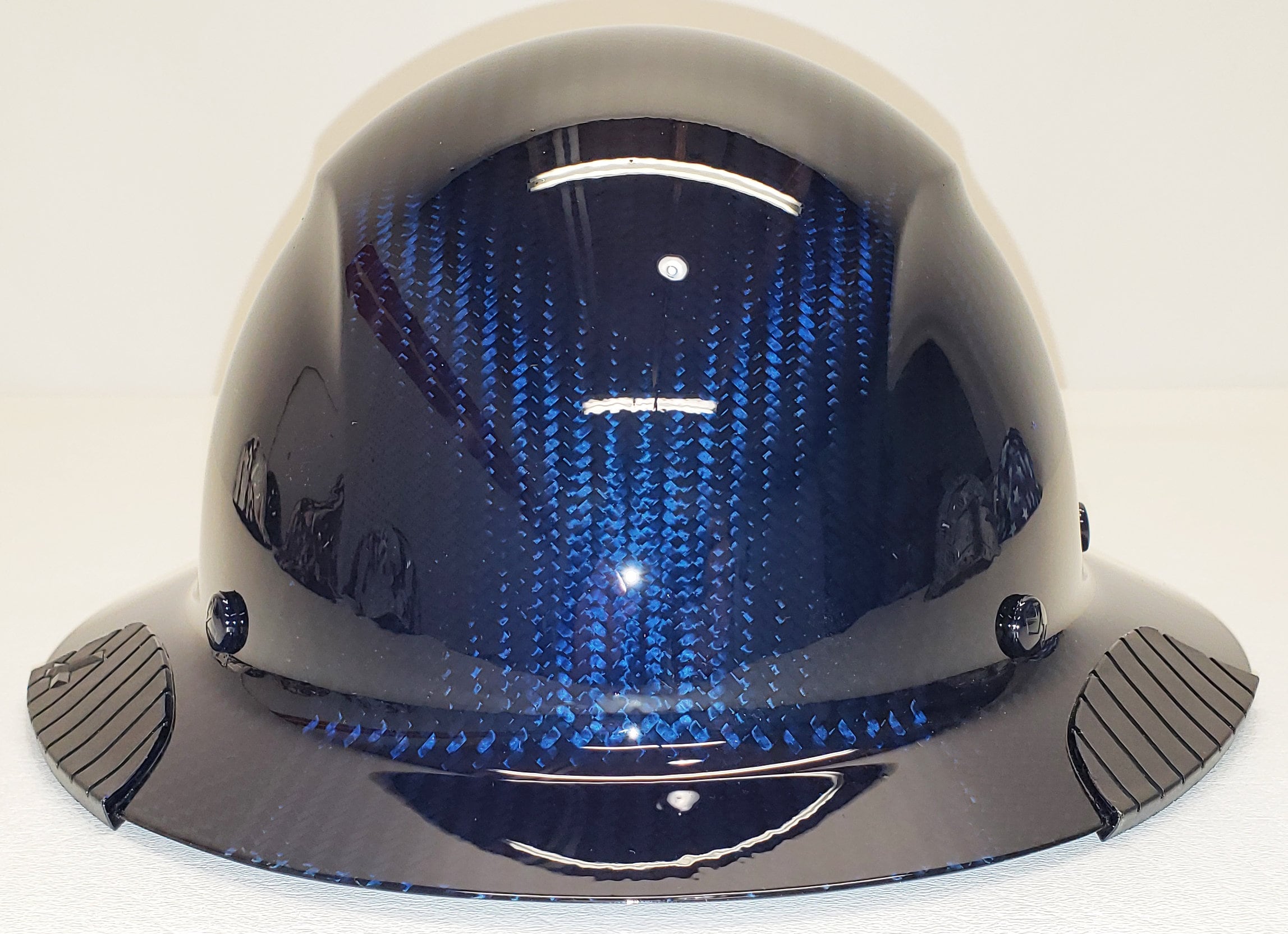Lift Safety Dax Blue Carbon Fiber Full Brim Hard Hat HDC-21BL
