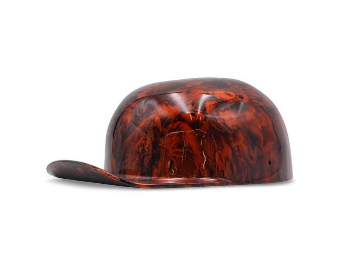 Custom Kandy Orange Beauties and Demons  Doughboy Mikes Pro Lid novelty helmet