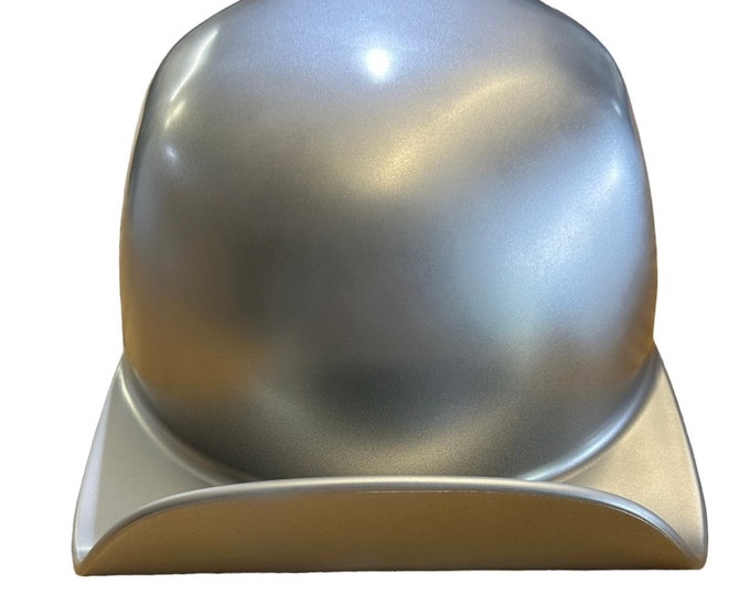 Custom Metallic Silver  2.0 Mikes Pro Lid novelty helmet