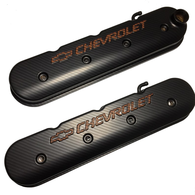 Custom Hydro Dipped LS Valve Covers 241400 Carbon Fiber With Etsy