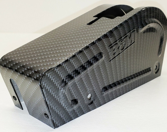 Custom B&M Shifter Covers Chrome Carbon Fiber Hydro Dipped