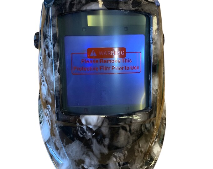Custom Hydro Dipped Welding Mask WHAM30 Series Auto Dark Lost Souls