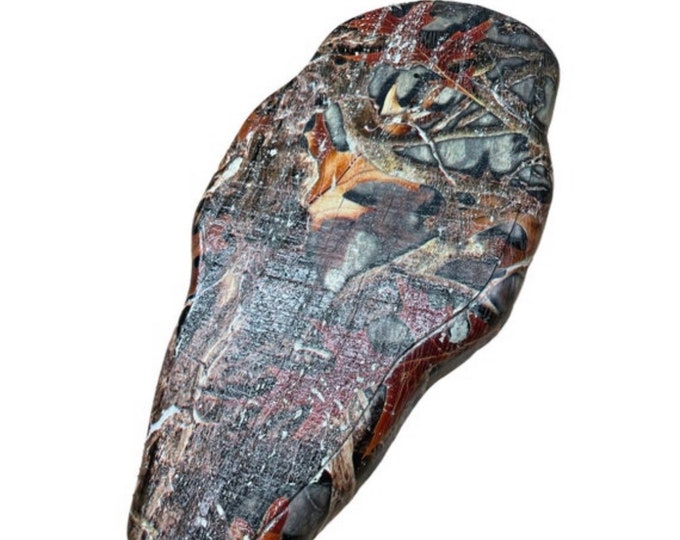 Bag R Buck Barnwood Wall Hanging Trophy Mount with camo dipped front plaque