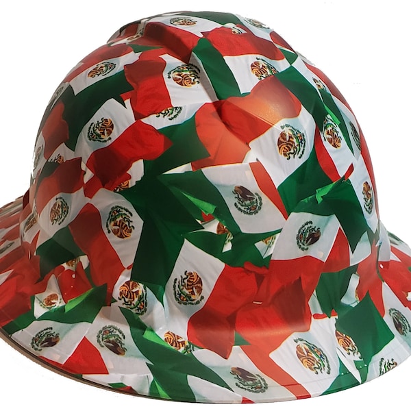 Mexico Flag Hard Hat - Etsy
