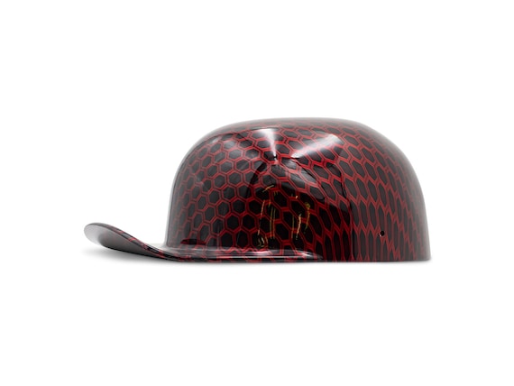 cheap chinese motorcycle helmets Full brim Hydro dipped Trump customizable hardhats – The Hard Hat Shop or as a striking showcase piece Matte Red Doughboy