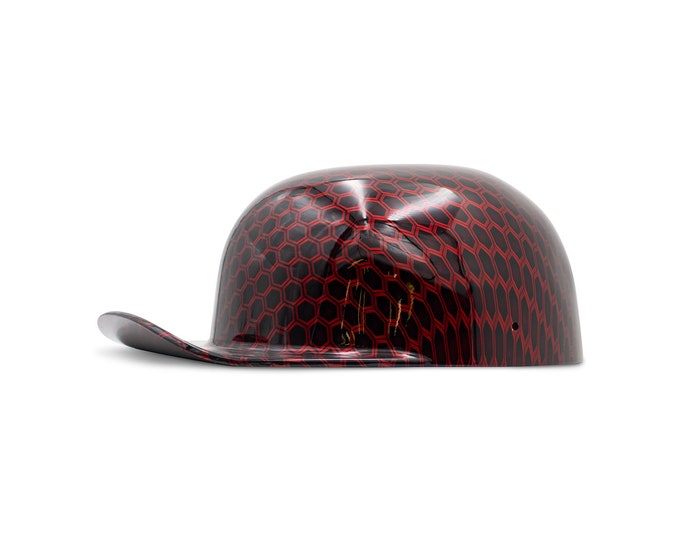 Custom Kandy Red HoneyComb Doughboy Mikes Pro Lid novelty helmet