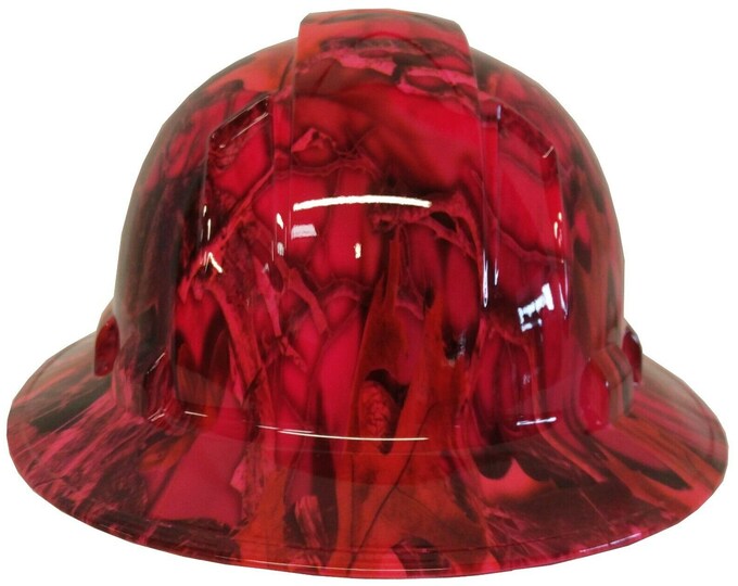 Hard Hat Ridgeline Full Brim Custom Pink Camo