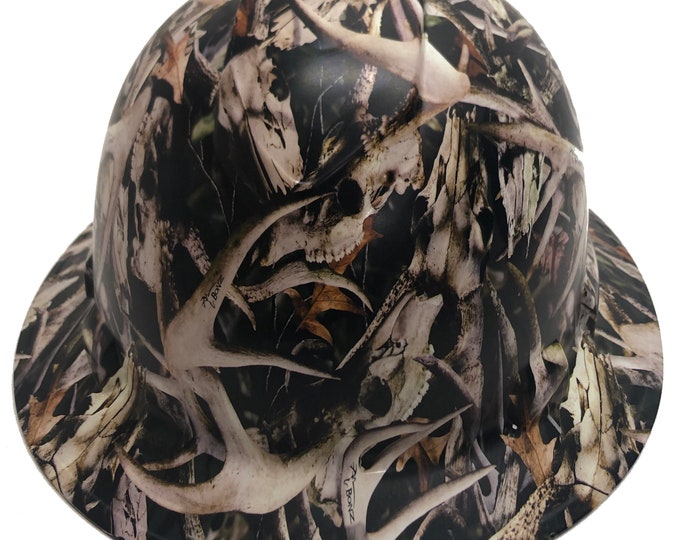 Custom Hydro Dipped Hard Hat Next Camo Bonz Full Brim Ridgeline