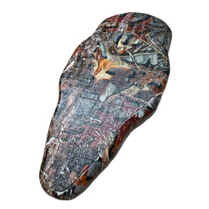 EuroRax rustic fall camo distressed plaque