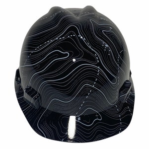 Hjälm MSA V-Gard keps i specialdesignad svart - Black Ops hydrodoppad