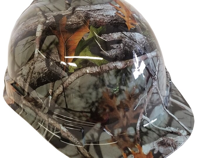 Hard Hat Ridgeline Cap Style Custom Light Gray Vista Camo