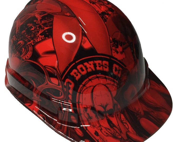 Hard Hat Ridgeline Cap Style Custom Red  Fantasy Chic