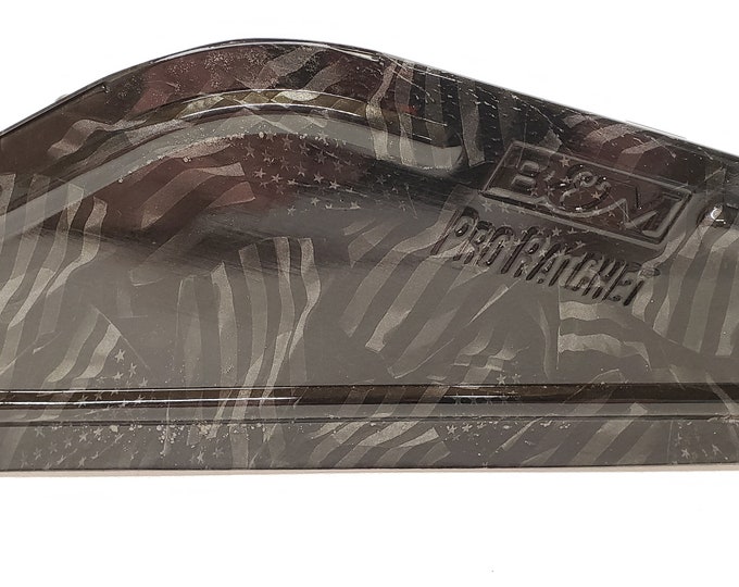 Custom B&M Shifter Cover Negative American Flags  Hydro dipped 80821