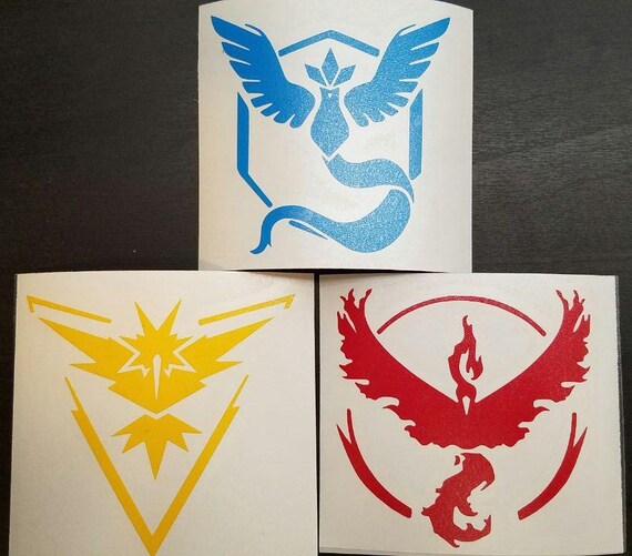 Pokemon Go Team Logos | Etsy