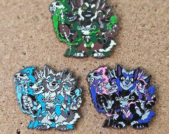 Cerberus Sorcerer Enamel Pin