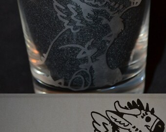 Telephone 8oz Glass
