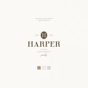 Elegant Luxury Premade Logo Design - Modern Logo - Premade Logo - Branding - Simple Branding - Minimal Logo - Jewelry Logo Design