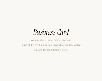 Add A Business Card Design