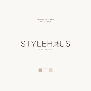 Aesthetic Premade Logo Design - Modern Logo Design - Minimal Logo Design - Photography Logo - Beauty Logo