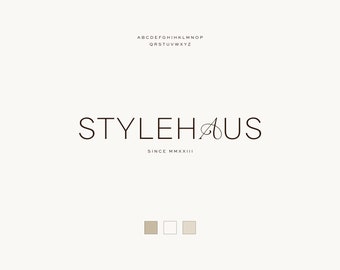 Aesthetic Premade Logo Design - Modern Logo Design - Minimal Logo Design - Photography Logo - Beauty Logo