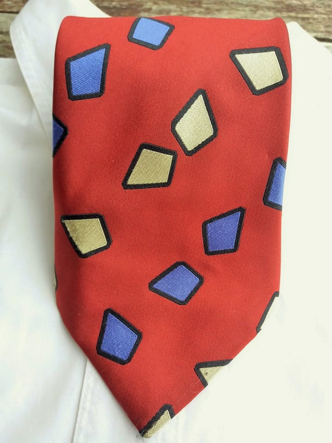FREE Shipping,red Mens Neckties, Neckties, Ties, Vintage Tie, Neck, Tie