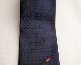 Vintage Tie, Mens Necktie, FREE SHIPPING, Mens tie, Black necktie, Vintage Mens Neckties, Solid necktie