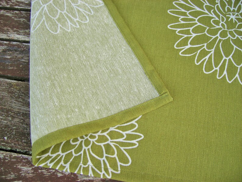 Green Placemat Table Decor Placemats Handmade Dining Etsy