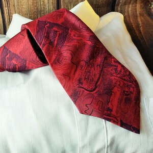 Red Mens Ties, Neckties, Ties, Free Shipping, Accessories, Vintage Tie, Mens tie, Man Necktie, Suit tie accessories,