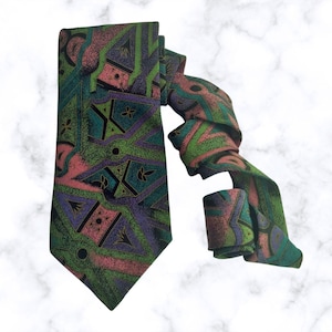 Vintage Necktie, Neckties Tie Accessories Mens Necktie, FREE SHIPPING, Mens tie, Pattern  necktie, Ties, Vintage Mens neckties, Retro tie