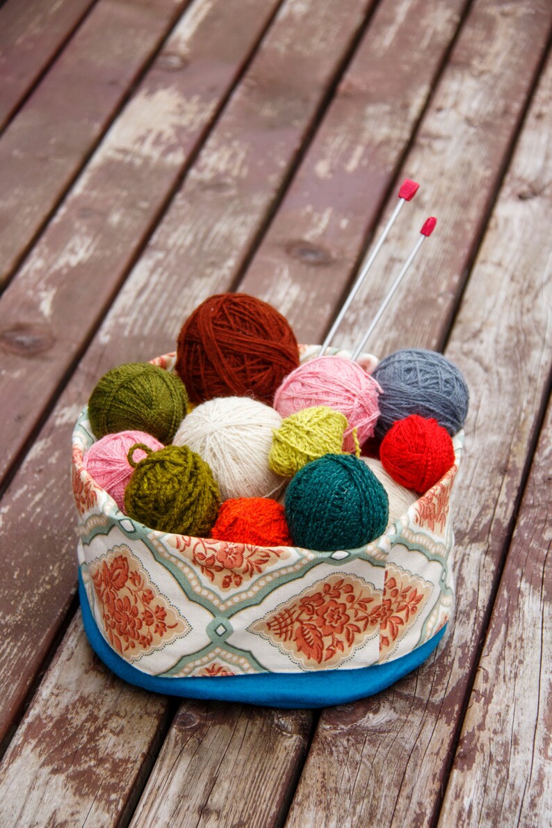 Large Storage Basket Nursery Storage Home Organization Fabric Etsy