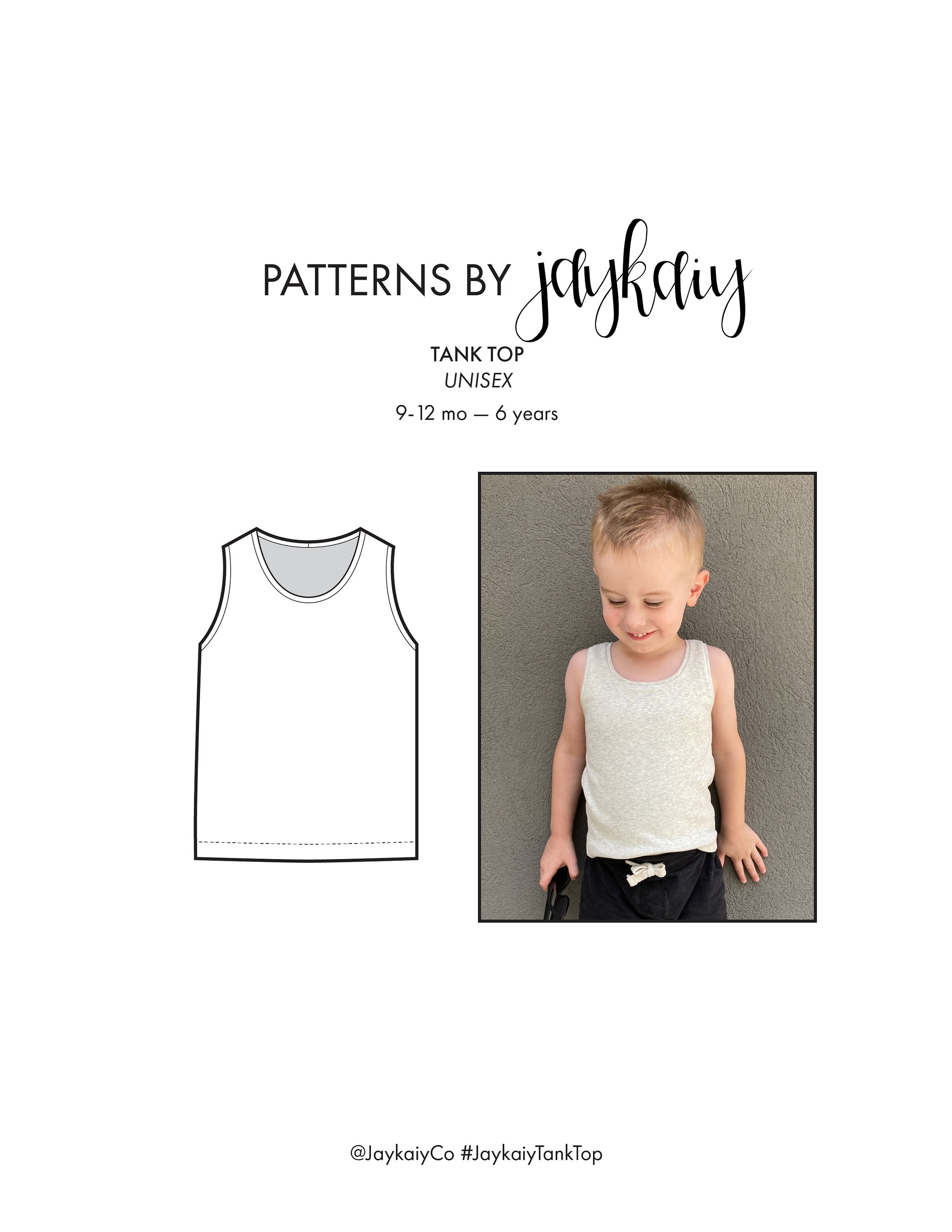 Boys 2025 muscle tee