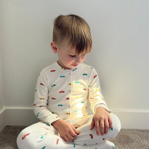 Footed Pajama Coverall Pattern Onesie Pattern Footie One Piece Pattern ...