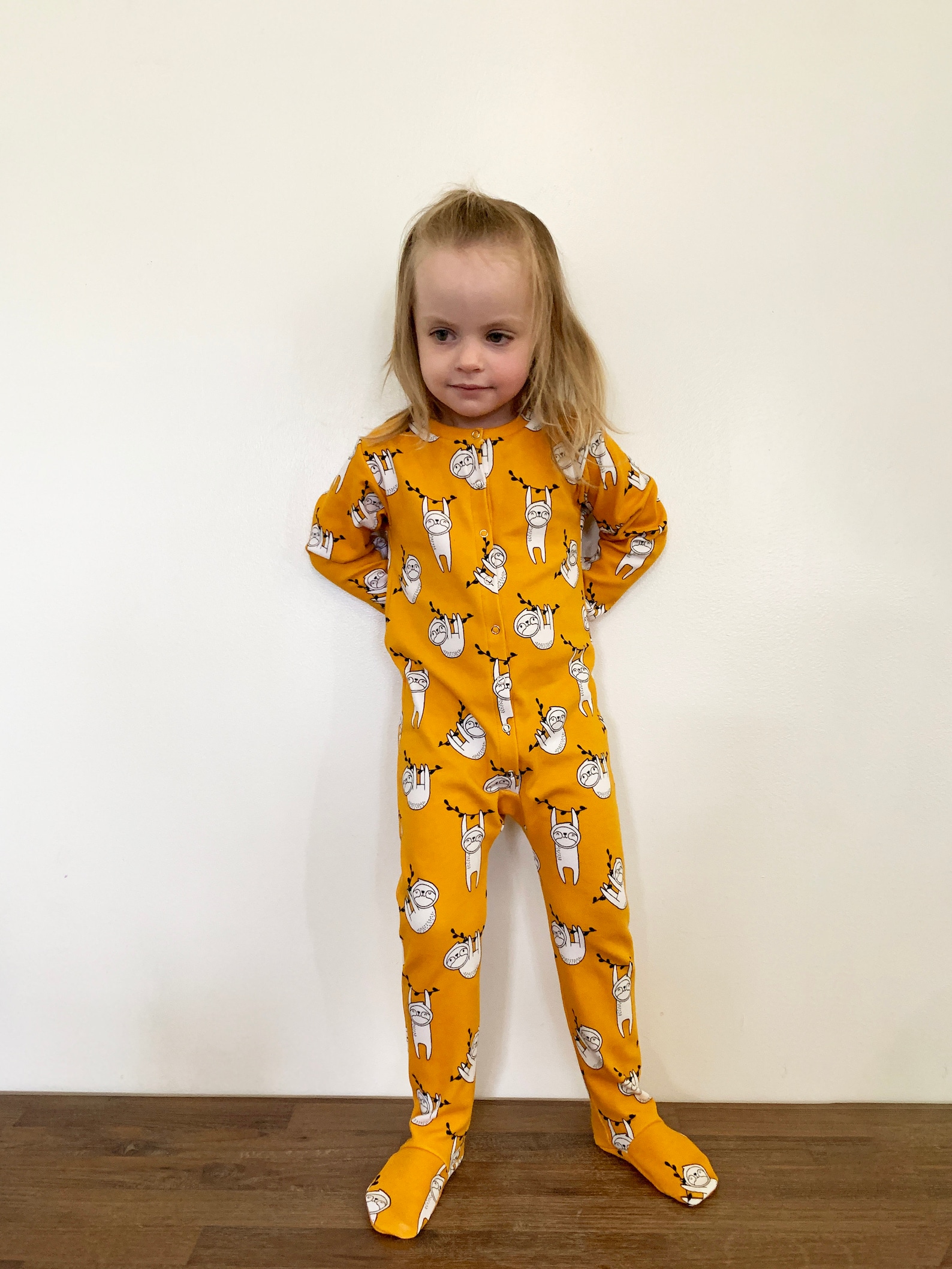 Footed Pajama Sewing Pattern With Picture Tutorial Footie Etsy