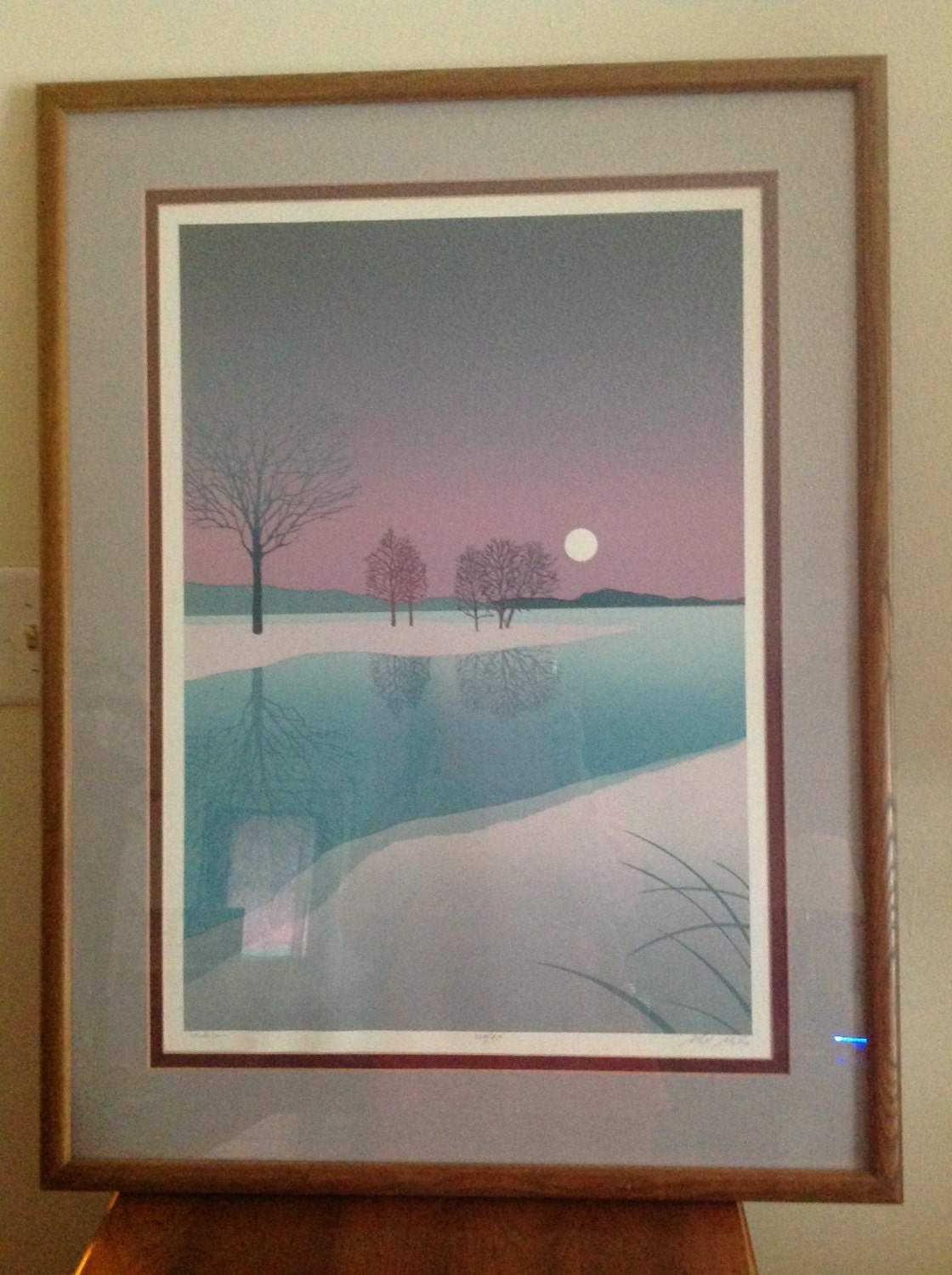 Modern Abstract Lithographs ARTIST ALEX MILES 3 Avail & Carl Etsy
