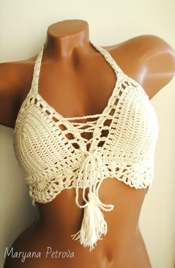 crochet swimsuit top