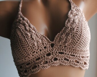 Сrochet top, crochet bikini top, Crochet bikini top, knitted top