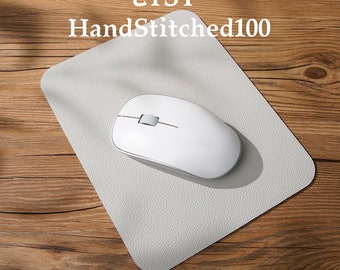 Colored Leather Mouse Pad, Genuine Leather Mouse Mat Gifts