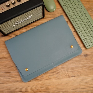 Leather Macbook Air Sleeve 13Inch 2021, New Macbook Pro Case, Macbook Sleeve, Macbook Case, 14inch Laptop Sleeve Leather, Graduation Gift