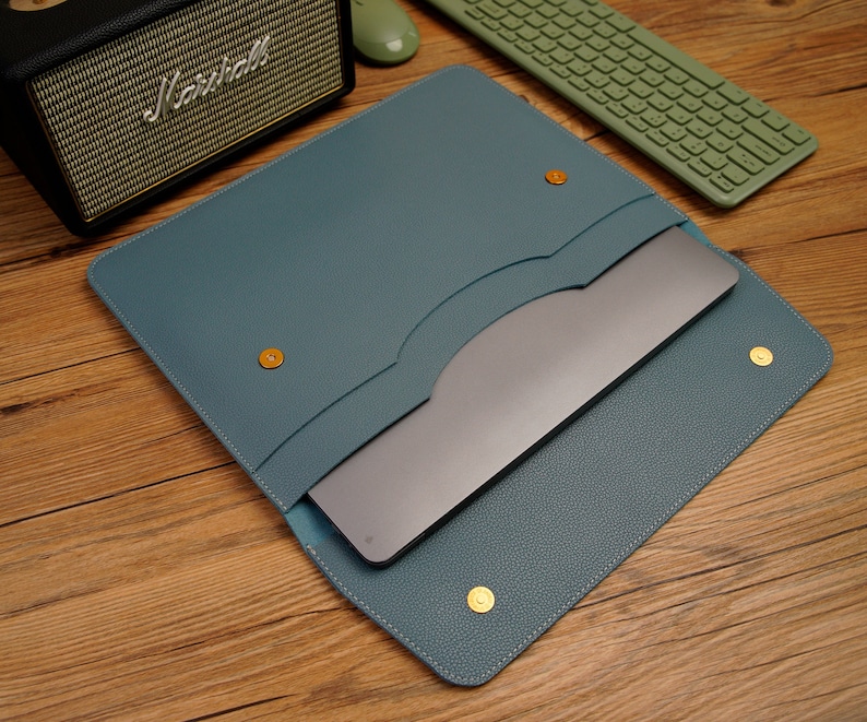 Leather Macbook Air M2 Sleeve 13inch 2022 New Macbook Pro Etsy