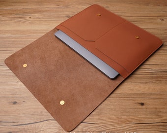 Macbook Pro 14 Leder Laptoptasche, Laptoptasche, Macbook Hülle, Laptophülle, Macbook Pro Hülle, Macbook Tasche, Macbook Laptoptasche