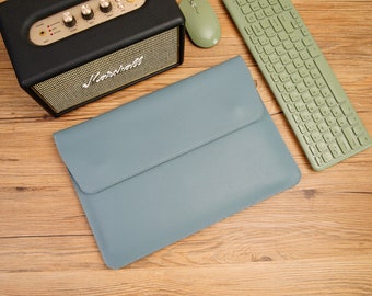 Leather Macbook Air M2 Sleeve 13Inch 2022, New Macbook Pro Case, Macbook Sleeve, Macbook Case, 14inch Laptop Sleeve Leather, Graduation Gift