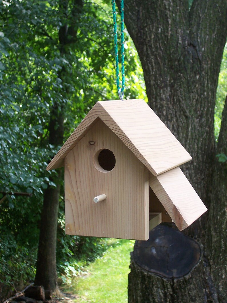 Most popular Birdhouse Clean out Cedar wood Last a long time | Etsy