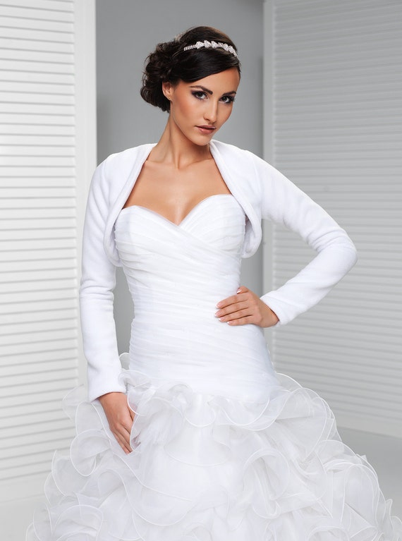 Cyber Monday Sale Simple Winter Bridal Cover Up Simple Etsy