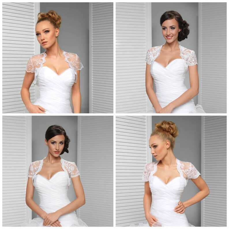 cream bolero for wedding