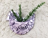 Wall Pocket, ceramic bird planter, garden decoration, succulent planter, garden pottery, pottery planter, Bird Garden Decor