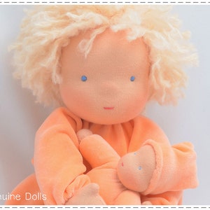 14&quot; Waldorf Toddler Doll, Heirloom Waldorf Doll Collection: Cherished Handmade Toys for Generations to Come