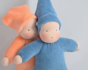 Mini Waldorf Pocket Doll: Handmade Natural Toy for Ages 3+