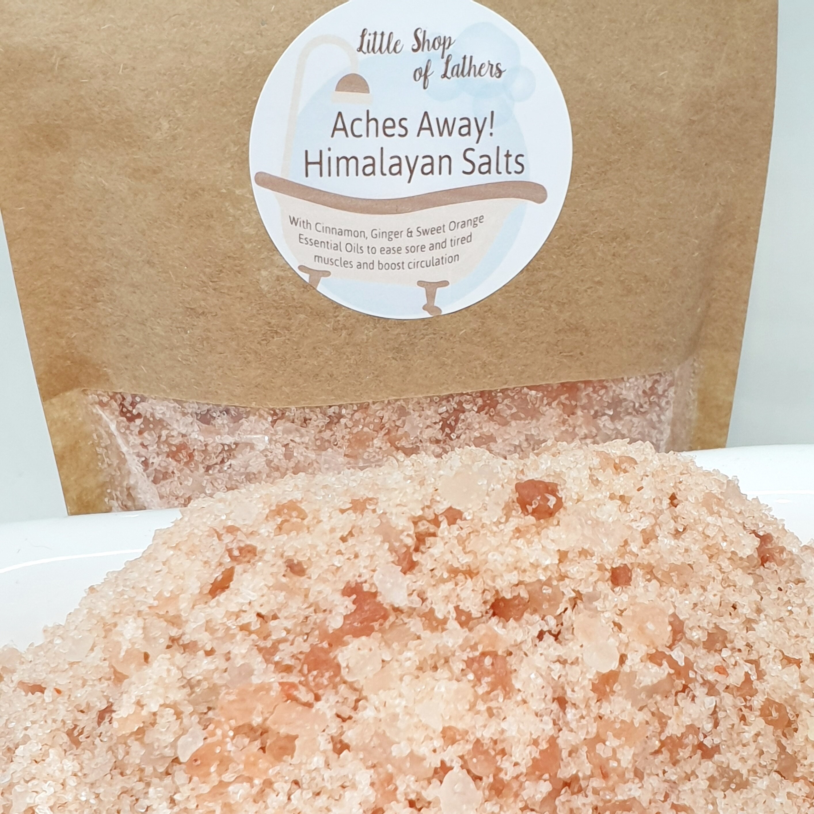 Aches Away Soothing Himalayan Bath Salts Tired Muscles Etsy